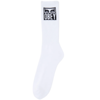 OBEY EYES ICON WHITE CALZINI