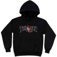 THRASHER COP CAR BLACK FELPA