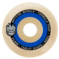 SPITFIRE WHEELS FORMULA FOUR TABLETS 99DU 52MM RUOTE SKATEBOARD