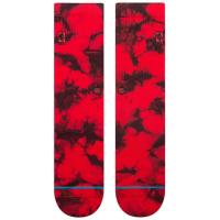 STANCE NBA LOGOMAN DYE RED CALZINI