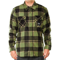 THIRTYTWO REST STOP OLIVE CAMICIA