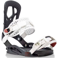 DRAKE FIFTY BLACK/WHITE ATTACCHI SNOWBOARD