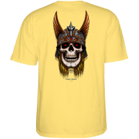 POWELL PERALTA ANDY ANDERSON SKULL YELLOW T-SHIRT
