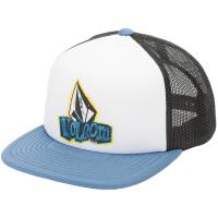 VOLCOM STICKER STAMP TRUCKER STONE BLUE CAPPELLO BAMBINO