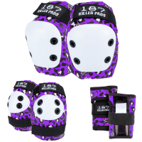 187 KILLER PADS JR SIX PACK PROTEZIONI BAMBINO PURPLE