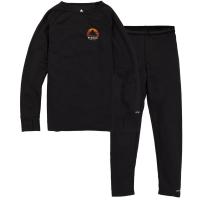 BURTON LIGHTWEIGHT BASE LAYER TRUE BLACK SET TERMICA BAMBINO