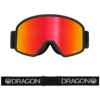 DRAGON DX3 OTG BLACK/RED ION MASCHERA SNOWBOARD BAMBINO