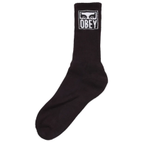 OBEY EYES ICON BLACK CALZINI