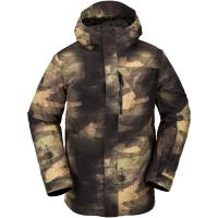 VOLCOM L INSULATED GORE-TEX CAMOUFLAGE GIACCA SNOWBOARD