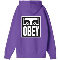 OBEY EYES ICON HOOD PASSION FLOWER FELPA