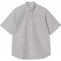 CARHARTT WIP S/S BRAXTON SHIRT GRAPHITE/WAX