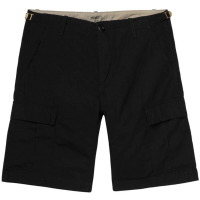 CARHARTT WIP AVIATION BLACK SHORTS