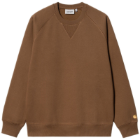 CARHARTT WIP CHASE SWEATSHIRT CHOCOLATE/GOLD