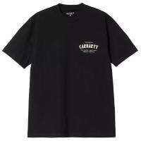 CARHARTT WIP S/S  CATALOGUE C LOGO BLACK T-SHIRT