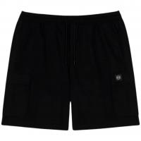 DOLLY NOIRE COTTON RIPSTOP CARGO BLACK EASYSHORTS