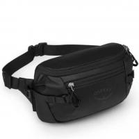 OSPREY TRANSPORTER WAIST PACK RAVEN BLACK MARSUPIO