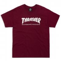 THRASHER MAG BORDEAUX T-SHIRT