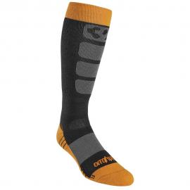 THIRTYTWO TM MERINO BLACK/ORANGE CALZINI SNOWBOARD