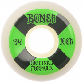 BONES ORIGINALS V5 SIDECUT OG FORMULA 100A 54MM RUOTE SKATEBOARDS