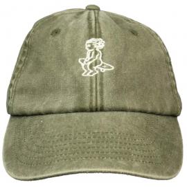 EMENTA BABY CAP GREEN WASHED CAPPELLO