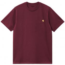 CARHARTT WIP S/S AMERICAN SCRIPT MALBEC T-SHIRT