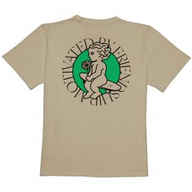 EMENTA BABY FLOWER CAMEL/GREEN T-SHIRT