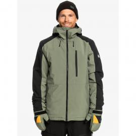 QUIKSILVER MISSION BLOCK LAUREL WREATH GIACCA SNOWBOARD