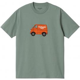 CARHARTT WIP MYSTERY MACHINE GLASSY TEAL T-SHIRT