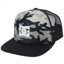 DC SHOES GAS STATION TRUCKER CAP STONE CAMO 