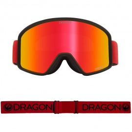 DRAGON DX3 OTG SAFFRON LITE/RED ION MASCHERA SNOWBOARD BAMBINO
