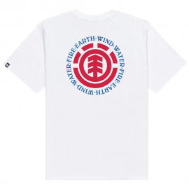ELEMENT SEAL OPTIC WHITE T-SHIRT BAMBINO