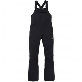 BURTON AVALON BIB TRUE BLACK PANTALONI SNOWBOARD DONNA