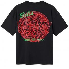 FUNKY PIZZA TEE BLACK