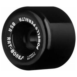 POWELL PERALTA WHEELS RAT BONES 85A 60mm BLACK RUOTE SKATEBOARD