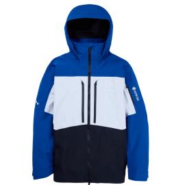 BURTON AK GORE-TEX SWASH JACKET SNOWBOARD JAKE BLU/GREY CLOUD/TRUE BLACK
