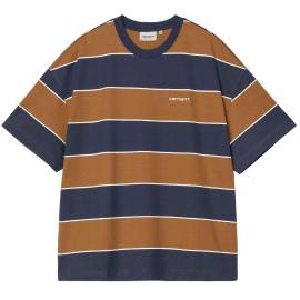 CARHARTT WIP S/S QUINBY BLUE T-SHIRT