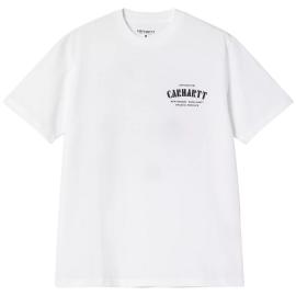 CARHARTT WIP S/S CATALOGUE C LOGO WHITE T-SHIRT