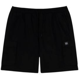 DOLLY NOIRE COTTON RIPSTOP CARGO BLACK EASYSHORTS
