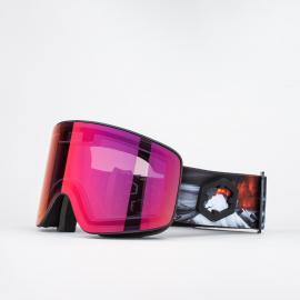 OUT OF ELECTRA 2 PEAKS IRID RED MASCHERA SNOWBOARD