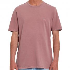 VOLCOM SOLID STONE ROSE BROWN T-SHIRT