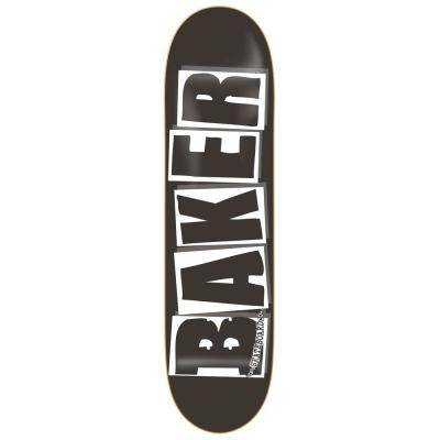 BAKER BRAND LOGO BLACK DECK 8.125