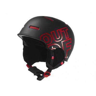OUT OF WIPEOUT BLACK RED CASCO SNOWBOARD