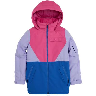 BURTON KHIONE FUCHSIA FUSION/SUPERNOVA/AMPARO BLUE GIACCA SNOWBOARD BAMBINO