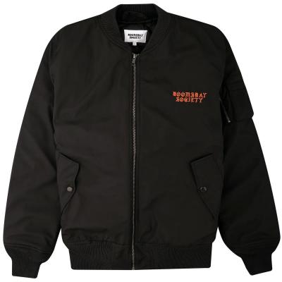 DOOMSDAY DIRTY HANDS BOMBER BLACK GIACCA
