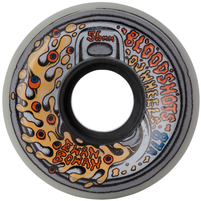 OJ WHEELS BOWMAN BLOODSHOTS KEYFRAME 56mm - 87A RUOTE SKATEBOARD