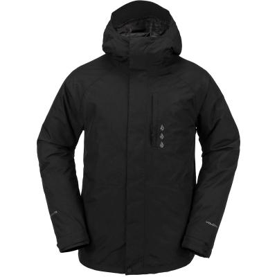 VOLCOM DUA INSULATED GORE-TEX BLACK GIACCA SNOWBOARD