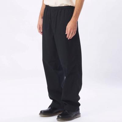 OBEY EASY TWILL BLACK PANTALONI