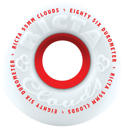 RICTA CLOUDS 53mm - 86A RED RUOTE