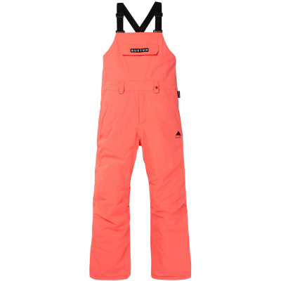 BURTON SKYLAR BIB TETRA ORANGE PANTALONI SNOWBOARD BAMBINO