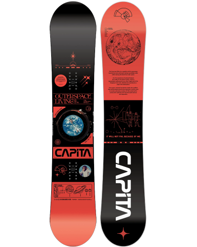 CAPITA OUTERSPACE LIVING 157 WIDE TAVOLA SNOWBOARD